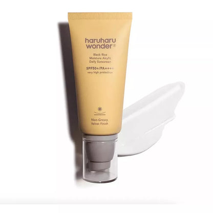 Haruharu Wonder Black Rice Moisture Airyfit Daily Sunscreen SPF 50+ PA++++ (50ml / 1.69 fl oz)